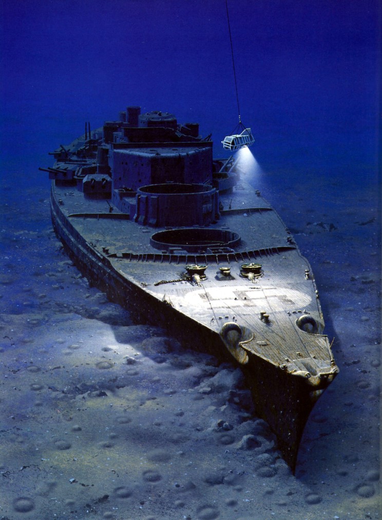 Battleship Bismarck Wreck