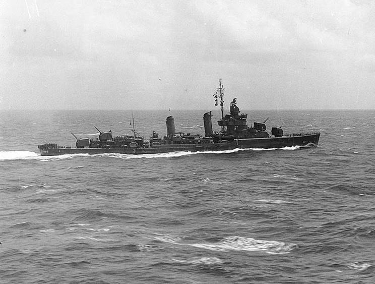 MaritimeQuest - USS Duncan DD-485